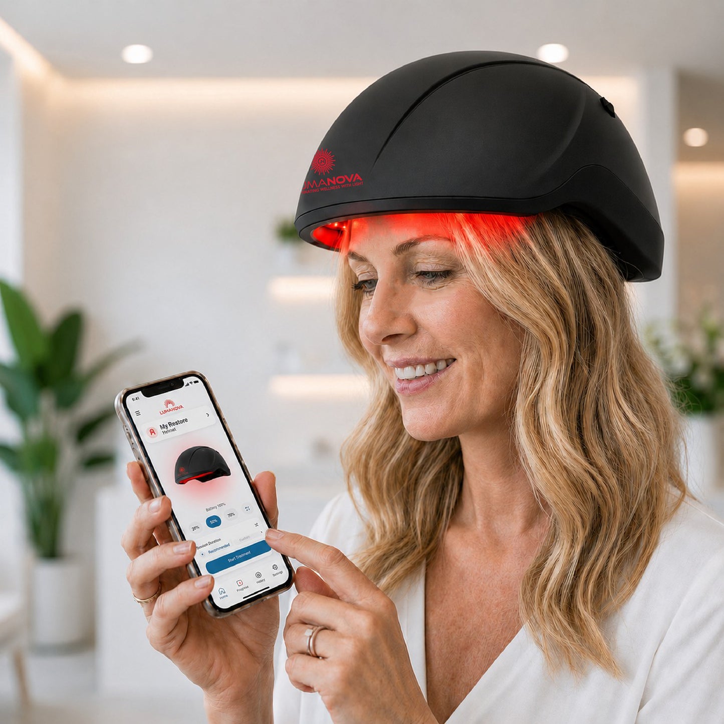 LumaHelmet™ - Red-Light Therapy for Your Head